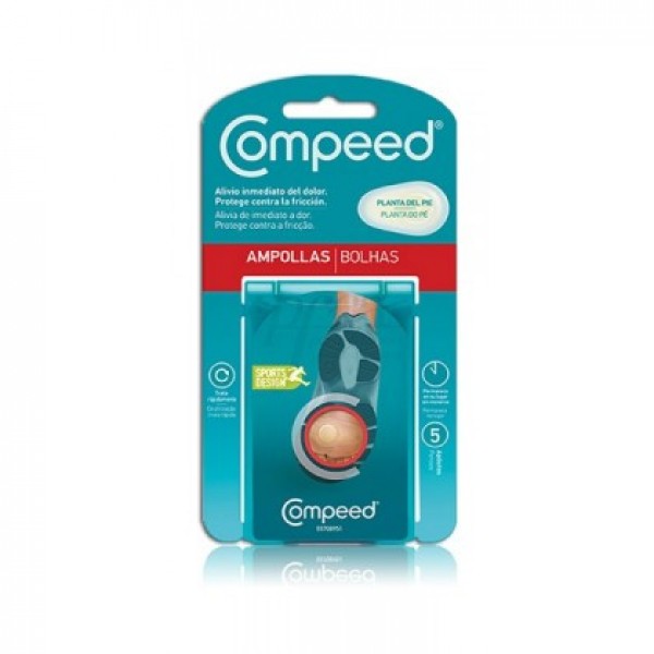 Compeed Apósitos para Ampollas Planta Del Pie 5 Unidades