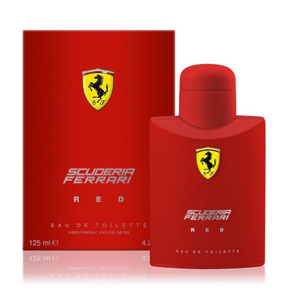 Scuderia ferrari red eau de toilette 125ml vaporizador