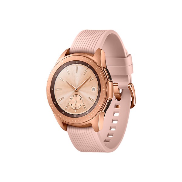 Samsung fitness sm-r810 galaxy watch 42mm oro rosa reloj smartwatch pantalla samoled gps bluetooth