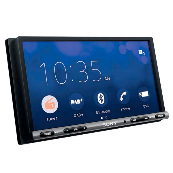 Sony xav-ax3005db receptor de dvd con pantalla de 6.95'' para el coche con bluetooth apple carplay y android auto