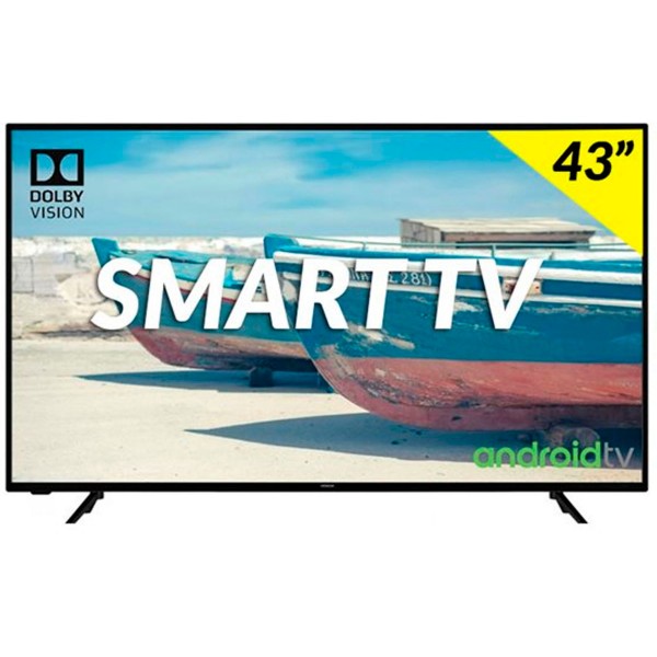 Hitachi 43hak5751 televisor 43'' led hdr 4k smart android tv 1200bpi hdmi usb